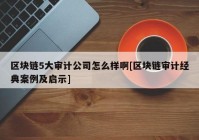 区块链5大审计公司怎么样啊[区块链审计经典案例及启示]